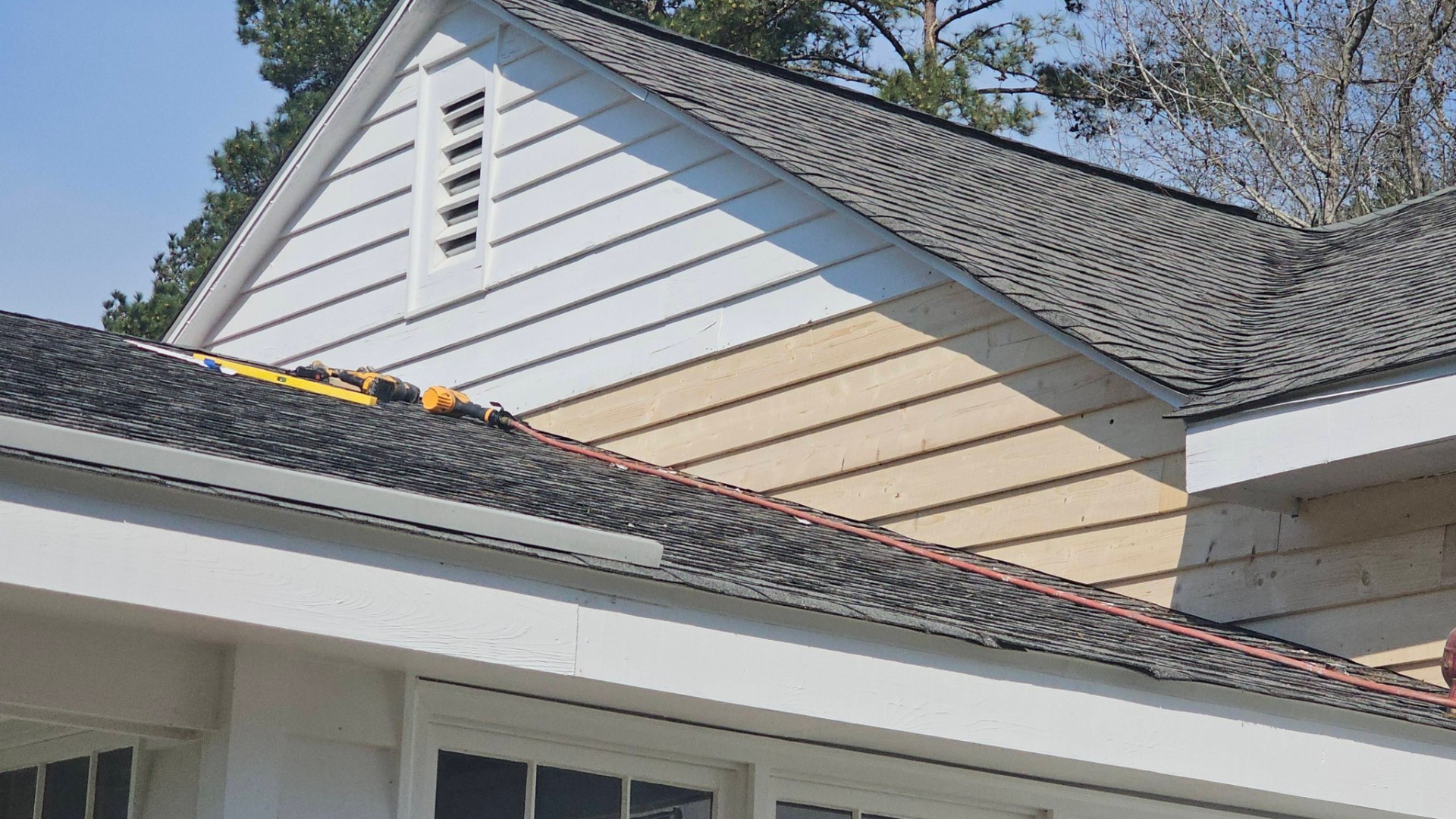 Siding Repair example by Poor Boys Custom